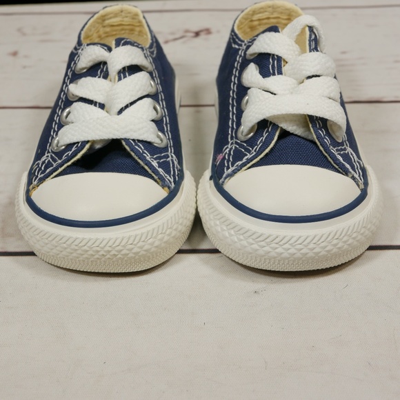 NEW Converse Chuck Taylor All Star Blue Infant 2 - Picture 3 of 5